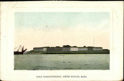 Fort Independence Postcard