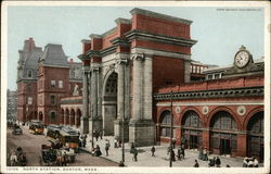 North Station Boston, MA Postcard Postcard