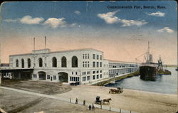 Commonwealth Pier Boston, MA Postcard Postcard