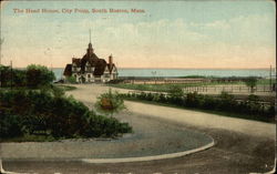 The Head House, City Point South Boston, MA Postcard Postcard