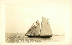 Sailboat on Water Sailboats Postcard Postcard