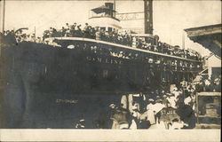 "City of Chicago" At Dock Postcard