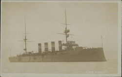 H.M.S. 'Argyle' Postcard