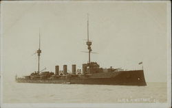 HMS "Minotaur" Postcard