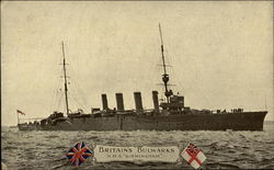 Britain's Bulwarks - HMS Birmingham Postcard