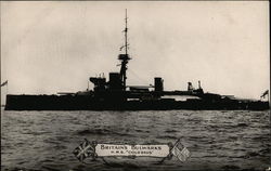 Britain's Bulwarks - HMS Colossus Navy Postcard Postcard