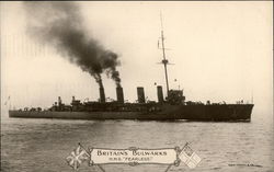 Britain's Bulwarks - HMS Fearless Navy Postcard Postcard