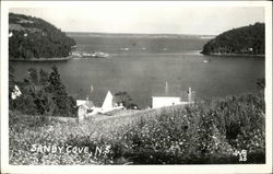 Sandy Cove Nova Scotia Canada Postcard Postcard