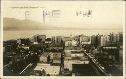 Looking Across Harbour Vancouver, BC Canada British Columbia Postcard Postcard