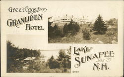 Greetings from Granliden Hotel Postcard