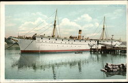 Prison Ship "Southern" Portsmouth Navy Yard Kittery, ME Postcard Postcard