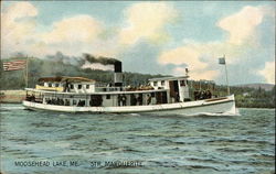 Str. Marguerite, Moosehead Lake Maine Boats, Ships Postcard Postcard