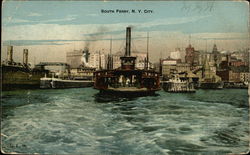 South Ferry Postcard