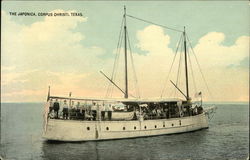 Sailing Ship - The Japonica Corpus Christi, TX Postcard Postcard