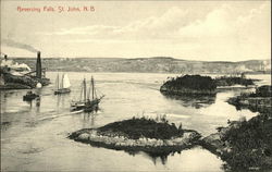 Reversing Falls Postcard