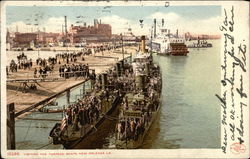 Visiting the Torpedo Boats New Orleans, LA Postcard Postcard