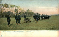 Landing Drill, US Revenue Cutter Service Postcard