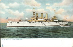 Cruiser "New York" Postcard