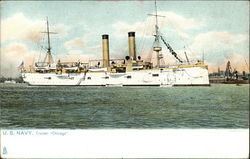 Cruiser "Chicago" Postcard