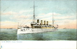 Cruiser "Columbia" Postcard