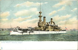 Battleship "Oregon" Postcard