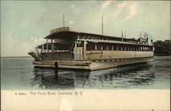 The Ferry Boat Charlotte, NY Postcard Postcard