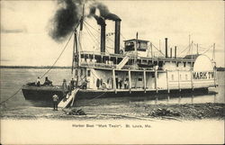 Harbor Boat "Mark Twain" St. Louis, MO Postcard Postcard