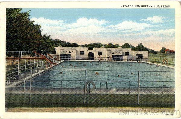 Natatorium Swimming Pool Greenville, TX