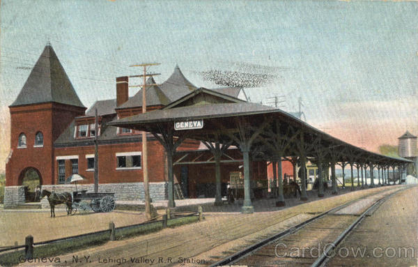 Lehigh Valley R. R. Station Geneva, NY