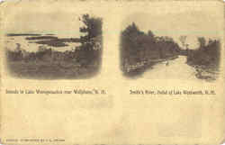 Islands In Lake Winnepesaukee Postcard