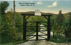 Gate At Central Station Postcard