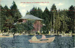 On The Shores Of Canobie Lake Postcard