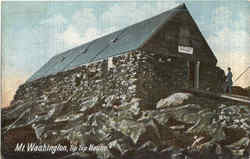 Mt. Washington Tip Top House Postcard