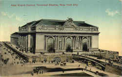 New Grand Central Terminal Station New York City, NY Postcard Postcard