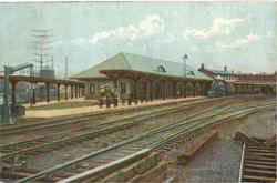 N. Y. Cen. R. R. Station Postcard