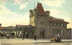 Lehigh Valley R.R. Passenger Station Rochester, NY Postcard Postcard