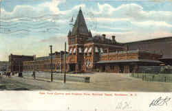 New York Central And Hudson River Railroad Depot Postcard