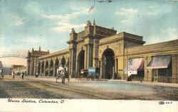 Union Station Columbus, OH Postcard Postcard