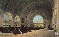 Main Waiting Room Union Station Washington, DC Washington DC Postcard Postcard