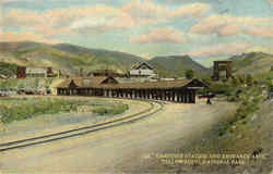 Gardiner Station Postcard