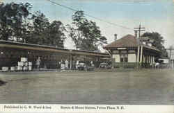 Boston & Maine Station Postcard