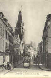 La Cbaussee Saint Leu Postcard