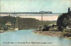 High Bridge Over Kentucky River Postcard