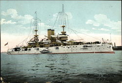 Battleship "Alabama" - 17.013 Knots Battleships Postcard Postcard