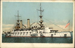 8201. U.S.S. Kentucky Battleships Postcard Postcard