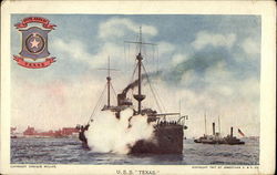 USS Texas Postcard