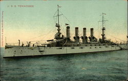 U. S. S. Tennessee Postcard