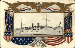 Philadelphia U.S.N Ships Postcard Postcard