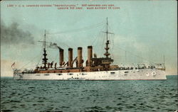 US Armored Cruiser, "Pennsylvania" Postcard