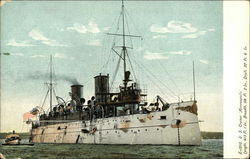 US Cruiser "Minneapolis" Ships Postcard Postcard